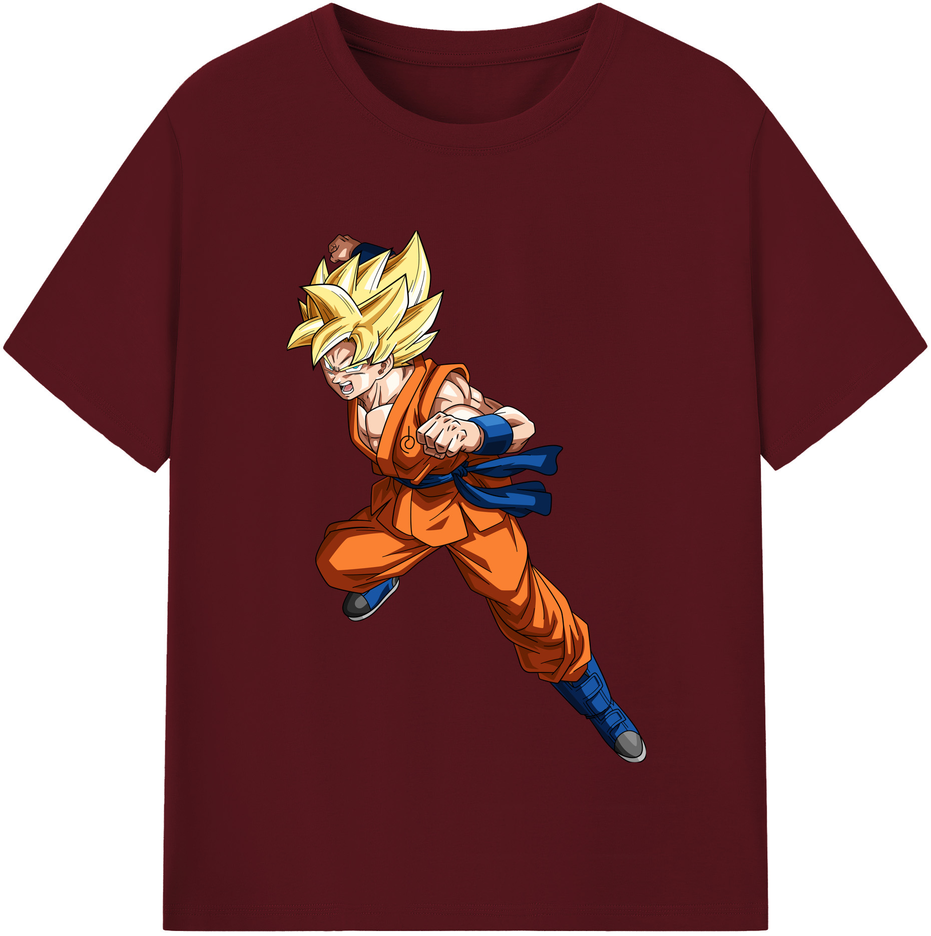 （画像用） ドラゴンボール 孫悟空（そん ごくう）Son Goku カカロット DRAGON BALL Kakarotto 綿100％半袖Tシャツ（フロントプリント）